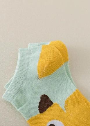 Короткі шкарпетки песик4 фото