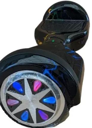 Гіроборд elite lux 6.5″ кольорова блискавка color lightning2 фото