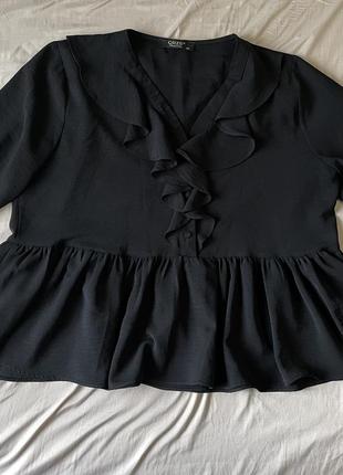 Чорна блуза1 фото