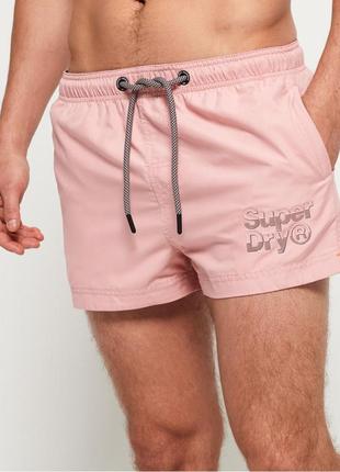 Шорты для плавания  плавки swim shorts superdry sorrento1 фото