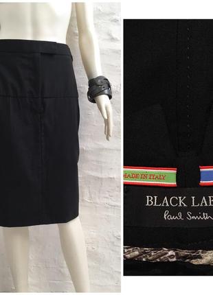 Paul smith black label italy юбка футляр карандаш из тонкой гладкой шерсти