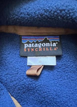 Флісова кофта фліска шиншила patagonia synchilla3 фото