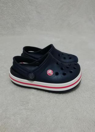 Клоги, кроксы crocs c 6-7 р. 24-25, стелька 15 см босния1 фото