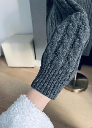Гарний базовий кашеміровий светр коси ftc 100% кашемір стиль massimo dutti3 фото