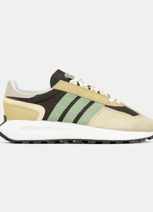 Кросівки adidas retropy beige green, чоловічі кросівки, адідас