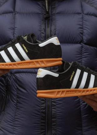 Мужские кроссовки adidas hamburg7 фото