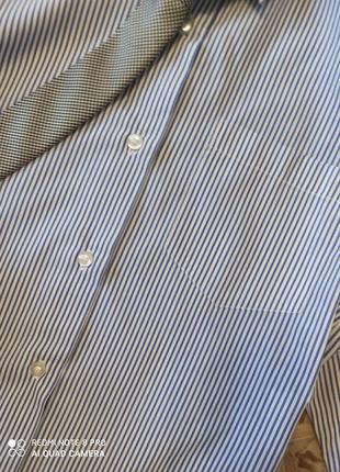 Стильная рубашка с галстуком фирмы hunter,6-7 лет6 фото