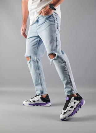 Мужские кроссовки adidas niteball violet7 фото