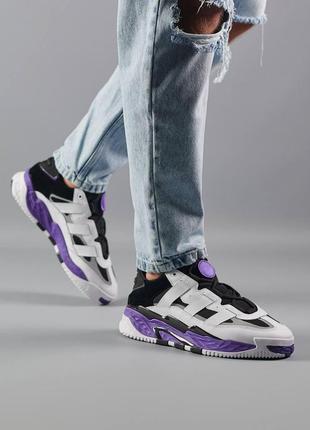 Мужские кроссовки adidas niteball violet3 фото