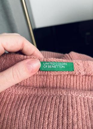 Гарна вовняна сукня united colors of benetton 100% pure new wool7 фото