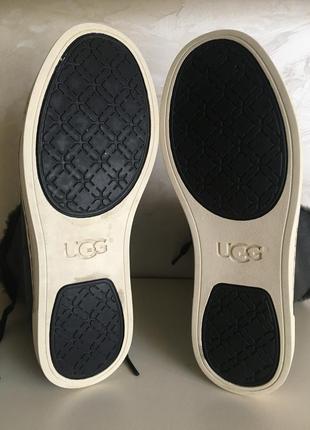 Кожаные кеды ботинки  ugg женские starlyn 100% оригинал! цигейка7 фото