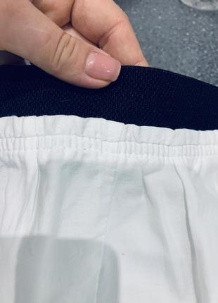 Легкая юбка с вышивкой по низу, zara, размер с/м5 фото