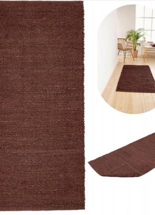 Livarno home джутовий килим  80х150 см коричневий