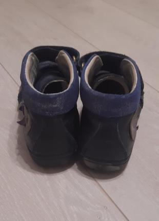 Кожаные ботинки для девочки  d.d.step2 фото