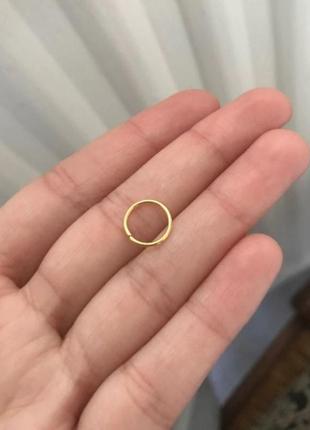 Набор пирсинг кольца для волос колечко