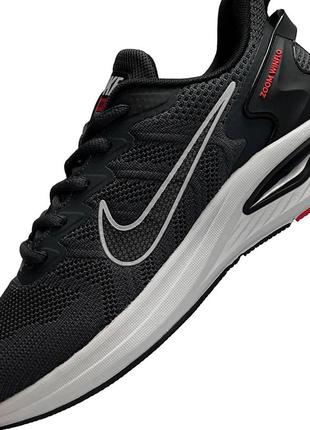 Мужские кроссовки nike zoom winflo dark grey серые легкие спортивные кроссовки найк винфло2 фото