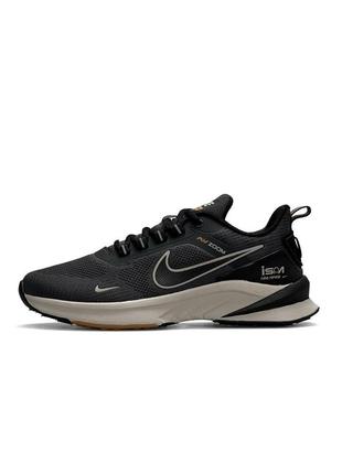 Мужские кроссовки nike air zoom pegasus grey серый легкие спортивные найк айр зум пегасус