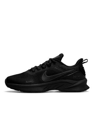 Мужские кроссовки nike air zoom pegasus черное белые легкие спортивные найк айр зум пегасус для бега