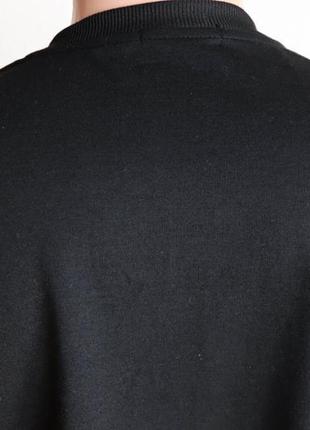 Черный мужской свитшот +бафф кофта худи с принтом привидение призрак стимпанк готика romwe s 446 фото