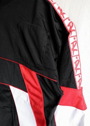 Черная мужская толстовка олимпийка спортивная кофта куртка ветровка большой размер 2xl-3xl 52-548 фото