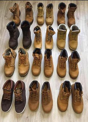 Timberland рыжие желтые стильные актуальные ботинки тренд любого сезона