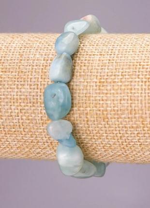 Браслет аквамарин