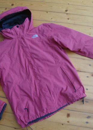 Куртка the north face pink два в одному оригінал розмір m