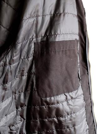 Мужской черный жилет с карманами демисезон куртка безрукавка большой размер 4xl 56 жилетка7 фото