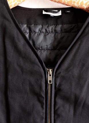 Мужской черный жилет с карманами демисезон куртка безрукавка большой размер 4xl 56 жилетка9 фото