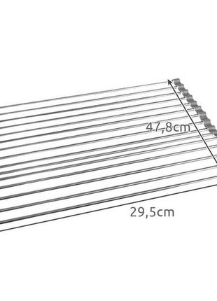 Сушилка для посуды, фруктов, овощей - выдвижная, поддон для мойки ruhhy (19897)4 фото