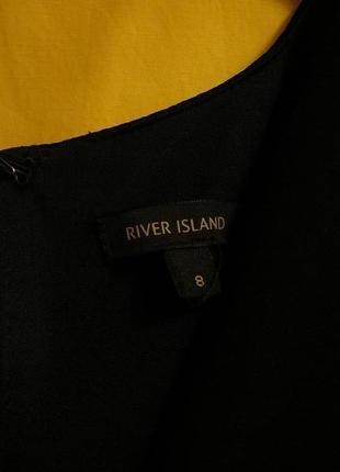 Платье нарядное вечернее черное river island3 фото