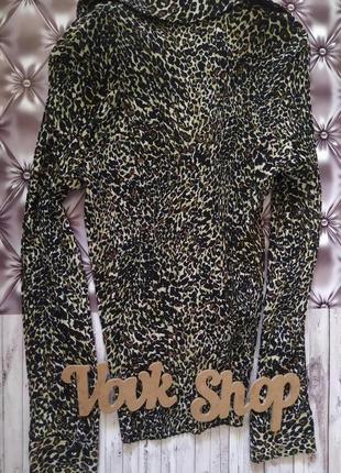 Леопардовая блуза mila paoli блузка стильная модная2 фото