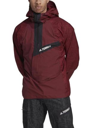 Чоловіча куртка на мембрані adidas terrex techrock rain rdy anorak