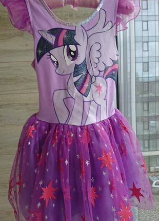 Платье искорка my little pony лошалки пони 3-4г4 фото