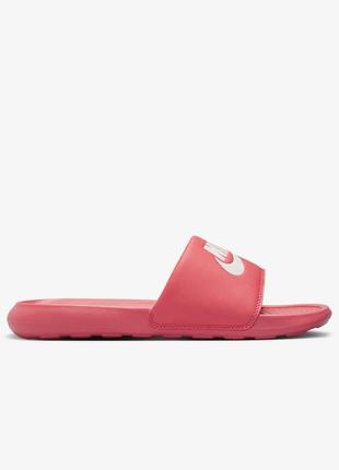 Тапочки женские nike victori one slide (cn9677-802) 40.5 коралловый1 фото