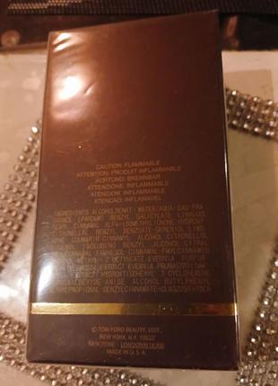 Шикарный парфюм-унисекс tom ford bois marocain 100ml абсолютно новый запечатан!лот в18н3