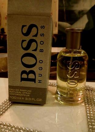 Хит! шикарный мужской парфюм hugo boss bottled men 100ml абсолютно новый без целофанки1 фото