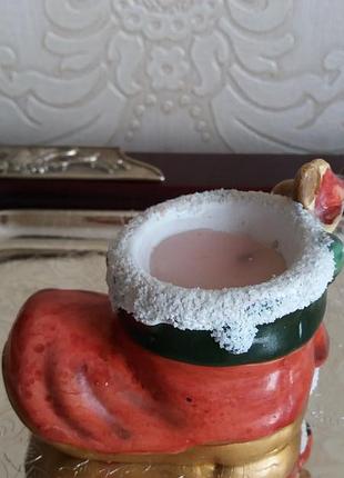 Свеча "сапожок".