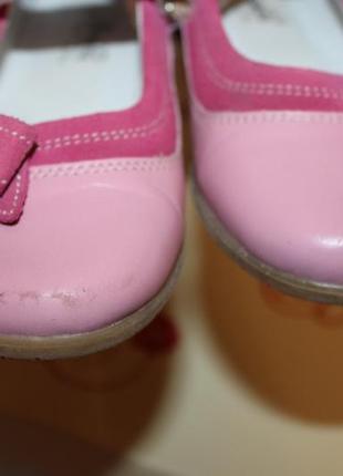 Туфли натуральная кожа, девочке, 32 размер, 21 см от мальвы, украина8 фото
