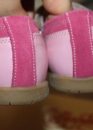 Туфли натуральная кожа, девочке, 32 размер, 21 см от мальвы, украина3 фото