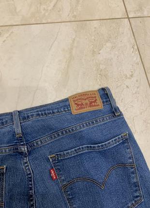 Жіночі джинси levi’s levis сині базові штани5 фото