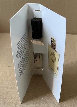 Burberry goddess edp, 1,5ml2 фото