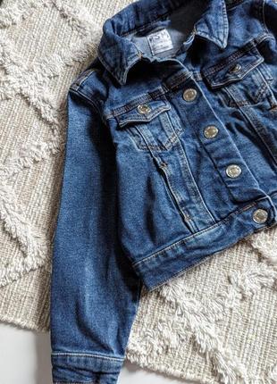 Джинсовка джинсова куртка denim co 4-5 роки 110 см на дівчинку4 фото