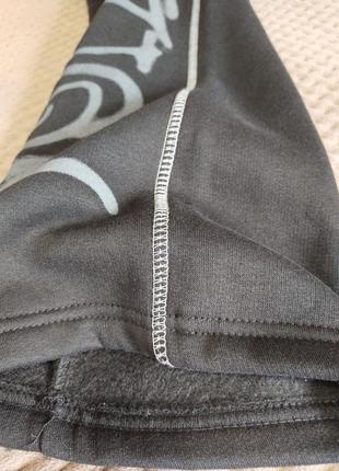 Чоловічі спортивні теплі штани з принтом, s6 фото