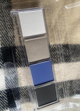 🎨палетка теней shiseido 04 kaigan street waters essentialist eye palette