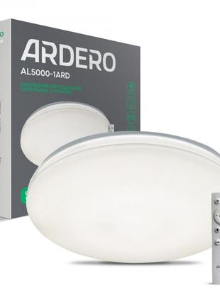 Led світильник з пультом 54w 40см 4050lm al5000-1ard mono 54w