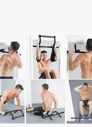 Турнік iron gym, тренажер для будинку у дверний отвір