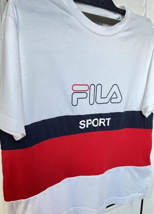 Спортивна футболка fila філа майка2 фото