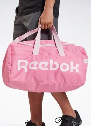 Спортивна сумка 35l reebok sport act core m grip ammunation1 фото