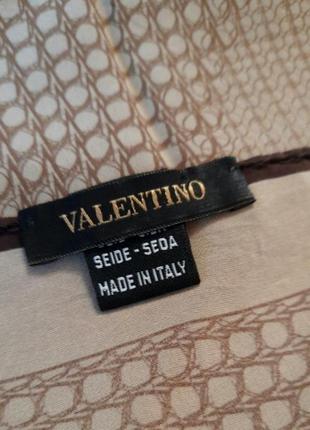 Хустка valentino 100% шовк3 фото